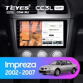Штатная магнитола Teyes CC3L WiFi 2/32 Subaru Impreza GD GG (2002-2007)