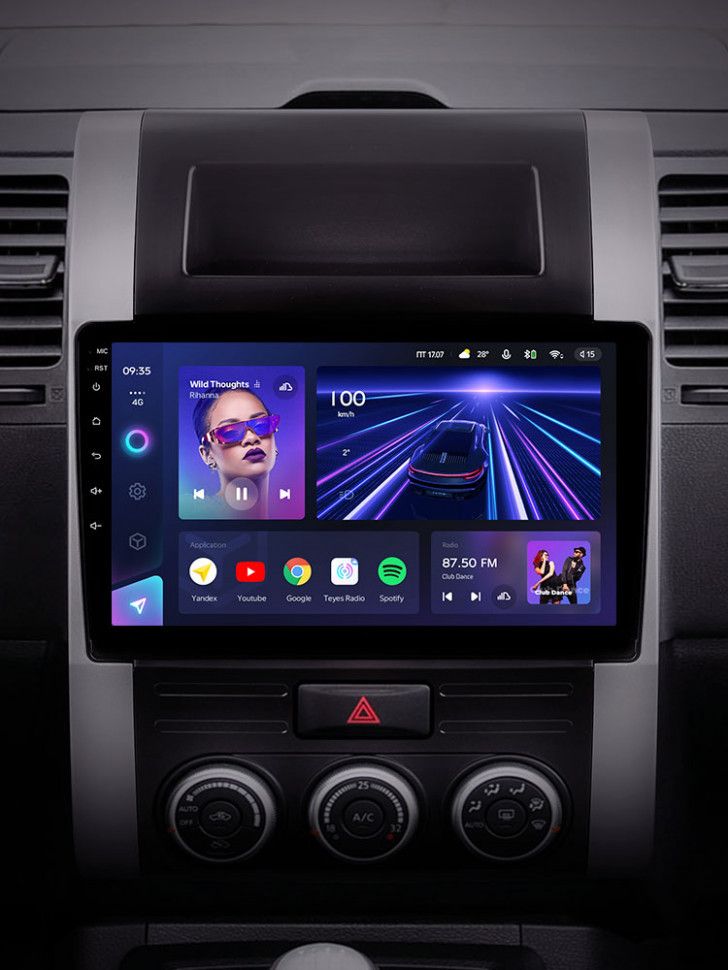 Штатная магнитола Teyes CC3 4/64 Nissan X-Trail T31 (2007-2015)