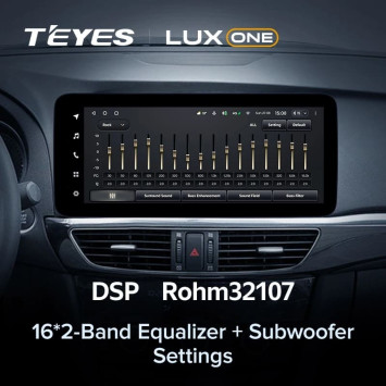Штатная магнитола Teyes LUX ONE 6/128 Mazda Atenza 3 (2012-2015) Тип-A Правый руль