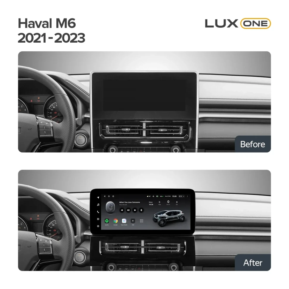 Переходная рамка Haval M6 (2021-2025) (12,3")