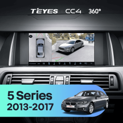 Штатная магнитола Teyes CC4 360 6/64 BMW 5 Series F10 F11 NBT (2013-2017)