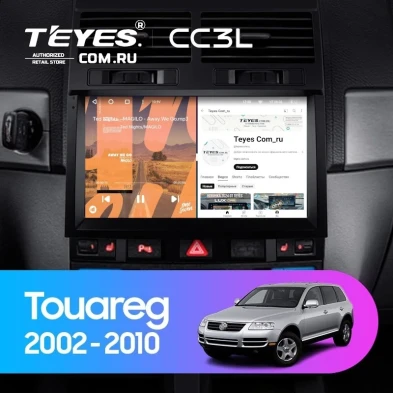 Штатная магнитола Teyes CC3L 4/32 Volkswagen Touareg GP (2002-2010) F2