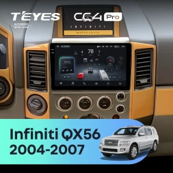Штатная магнитола Teyes CC4 Pro 8/128 Infiniti QX56 (2004-2007)