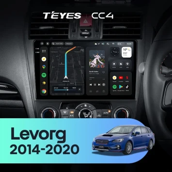 Штатная магнитола Teyes CC4 6/64 Subaru Levorg (2014-2020) F2