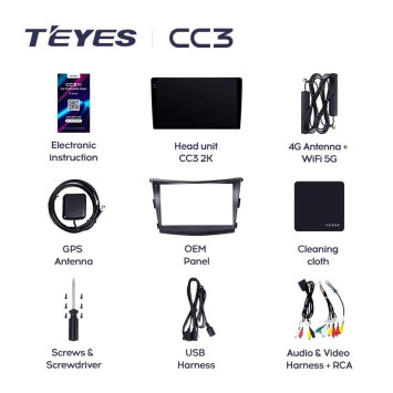 Штатная магнитола Teyes CC3L 4/64 SsangYong Tivoli (2015-2019)