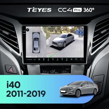 Штатная магнитола Teyes CC4 Pro 360 12/256 Hyundai i40 (2011-2019)