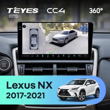 Штатная магнитола Teyes CC4 360 8/128 Lexus NX (2017-2021) F1