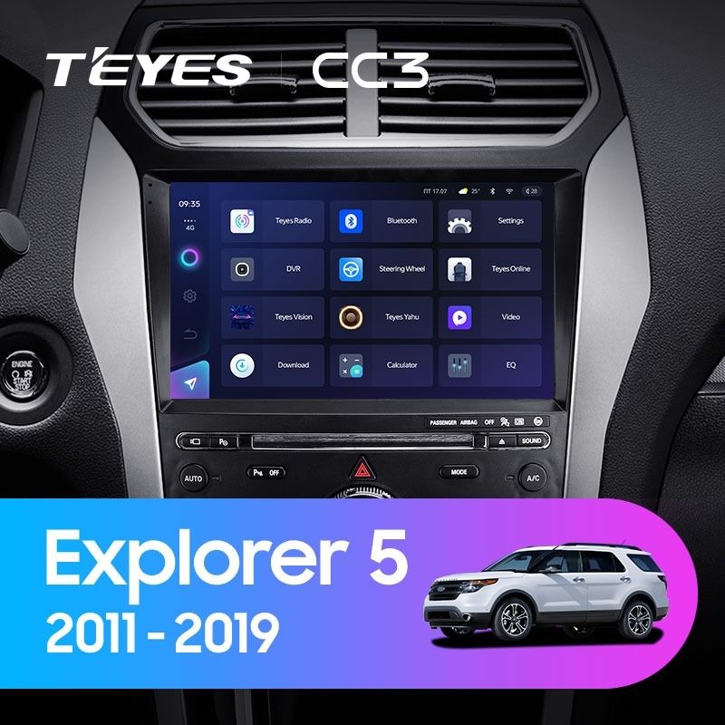 Штатная магнитола Teyes CC3 4/32 Ford Explorer 5 (2011-2019) Тип-A