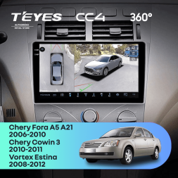 Штатная магнитола Teyes CC4 360 6/64 Vortex Estina (2008-2012)