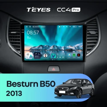 Штатная магнитола Teyes CC4 Pro 8/128 FAW Besturn B50 (2013-2016) F1