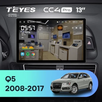Штатная магнитола Teyes CC4 Pro 12/256 Audi Q5 8R (2008-2017) Тип-A (13")