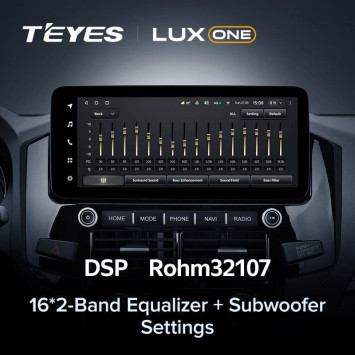 Штатная магнитола Teyes LUX ONE 4/64 Mitsubishi Pajero 4 V80 V90 (2006-2024) Тип-B