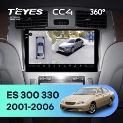 Штатная магнитола Teyes CC4 360 6/64 Lexus ES250 ES300 ES330 (2001-2006)