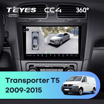 Штатная магнитола Teyes CC4 360 8/128 Volkswagen Transporter (T5) (2009-2015)