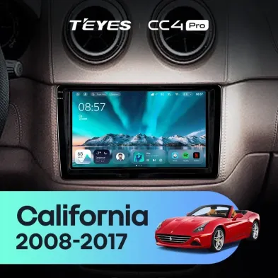 Штатная магнитола Teyes CC4 Pro 8/128 Ferrari California (2008-2017)