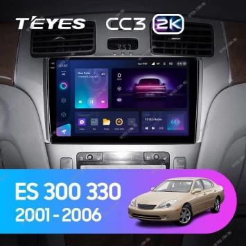 Штатная магнитола Teyes CC3 2K 360 6/128 Lexus ES250 ES300 ES330 (2001-2006)