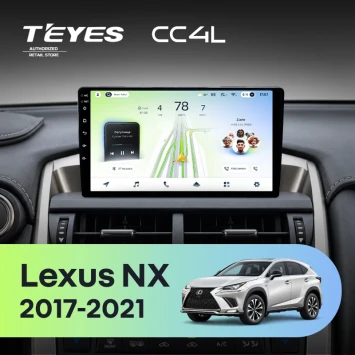 Штатная магнитола Teyes CC4L 4/64 Lexus NX (2017-2021) F2