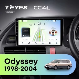 Штатная магнитола Teyes CC4L 6/64 с DTS Honda Odyssey RL1 (1998-2004) Тип-A Правый руль
