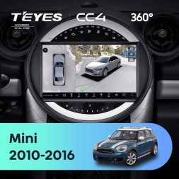 Штатная магнитола Teyes CC4 360 8/128 Mini Cooper (2010-2016) F2
