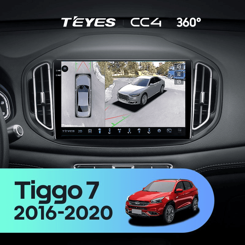 Штатная магнитола Teyes CC4 360 8/128 Chery Tiggo 7 (2016-2020) F1