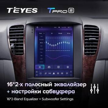 Штатная магнитола Tesla style Teyes TPRO 2 3/32 Kia Sorento BL (2002-2006)