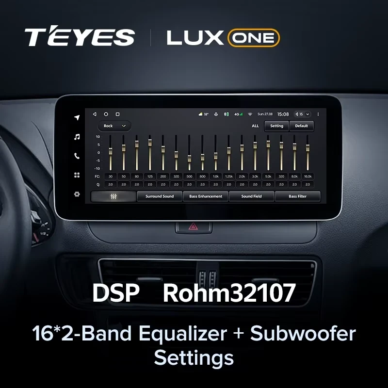Штатная магнитола Teyes LUX ONE 360 6/128 Audi A4 B9 (2015-2025)