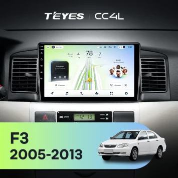Штатная магнитола Teyes CC4L 4/64 BYD F3 (2005-2013)