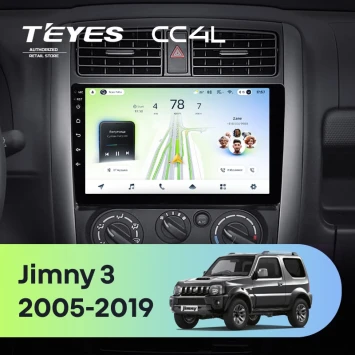 Штатная магнитола Teyes CC4L 6/64 с DTS Suzuki Jimny 3 (2005-2019)