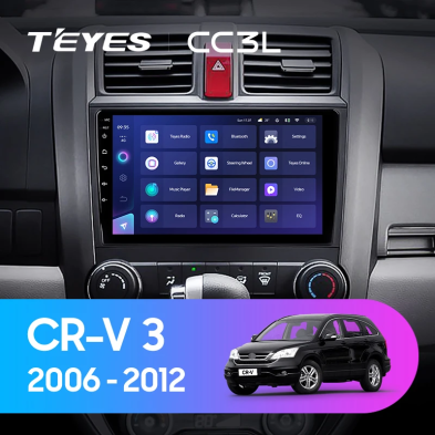 Штатная магнитола Teyes CC3L WiFi 2/32 Honda CR-V 3 RE (2006-2012)