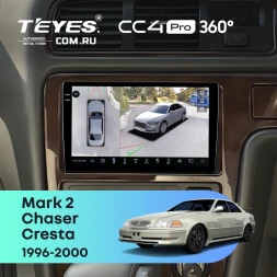 Штатная магнитола Teyes CC4 Pro 360 8/128 Toyota Cresta (1996-2000)