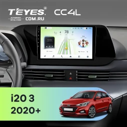 Штатная магнитола Teyes CC4L 6/64 с DTS Hyundai i20 3 (2020-2025)