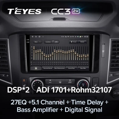 Штатная магнитола Teyes CC3 2K 6/128 Hyundai H350 (2015-2021)