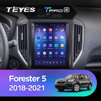 Штатная магнитола Tesla style Teyes TPRO 2 6/128 Subaru Forester 5 SK S14 (2018-2021)
