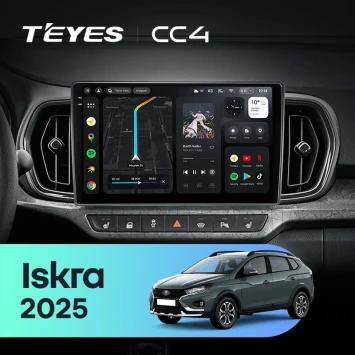 Штатная магнитола Teyes CC4 8/128 LADA Iskra SW Cross (2025-2026) Тип-A