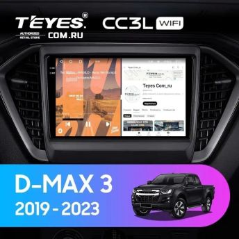 Штатная магнитола Teyes CC3L WiFi 2/32 lsuzu D-MAX 3 RG (2019-2023)