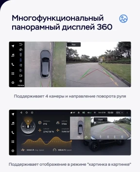Штатная магнитола Teyes LUX ONE 360 6/128 Volkswagen Passat (2005-2011)