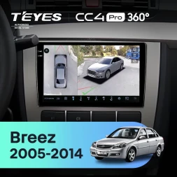 Штатная магнитола Teyes CC4 Pro 360 12/256 Lifan Breez (520) (2005-2014)