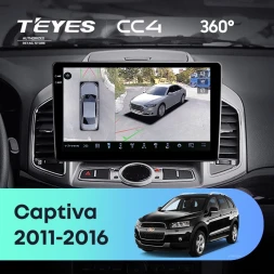 Штатная магнитола Teyes CC4 360 6/64 Chevrolet Captiva 1 (2011-2016) F2