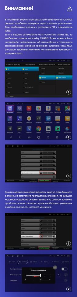 Штатная магнитола Teyes CC3 4/64 Toyota Land Cruiser Prado 150 (2013-2017)