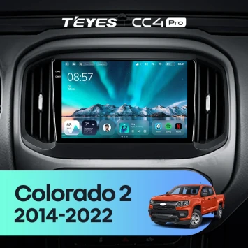 Штатная магнитола Teyes CC4 Pro 8/128 Chevrolet Colorado 2 (2014-2022)
