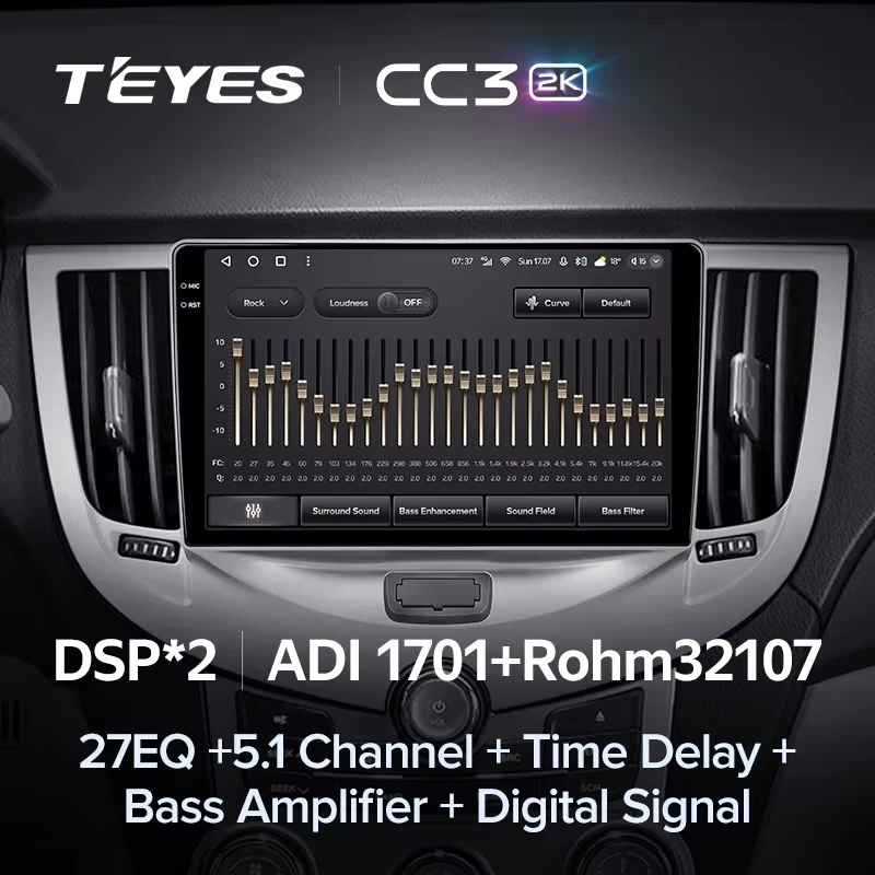 Штатная магнитола Teyes CC3 2K 4/32 Chery M11 A3 (2008-2015)