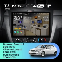 Штатная магнитола Teyes CC4 Pro 8/128 Daewoo Gentra 2 (2013-2015) F1 Тип-A (11")