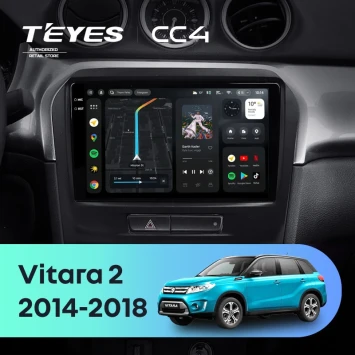 Штатная магнитола Teyes CC4 6/64 Suzuki Vitara 2 (2014-2018)