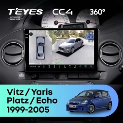 Штатная магнитола Teyes CC4 360 6/64 Toyota Echo (1999-2005) F2