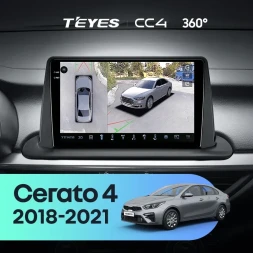 Штатная магнитола Teyes CC4 360 6/64 Kia Cerato 4 (2018-2021)
