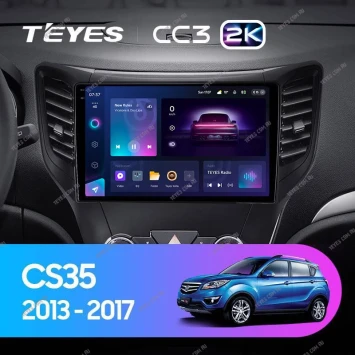 Штатная магнитола Teyes CC3 2K 4/32 Changan CS35 (2013-2017)