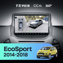 Штатная магнитола Teyes CC4 360 6/64 Ford EcoSport (2014-2018) F1