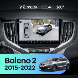 Штатная магнитола Teyes CC4 360 8/128 Suzuki Baleno 2 (2015-2022)