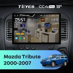 Штатная магнитола Teyes CC4 Pro 8/128 Mazda Tribute (2000-2007) (13")