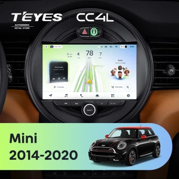 Штатная магнитола Teyes CC4L 4/64 Mini Cooper (2014-2020)